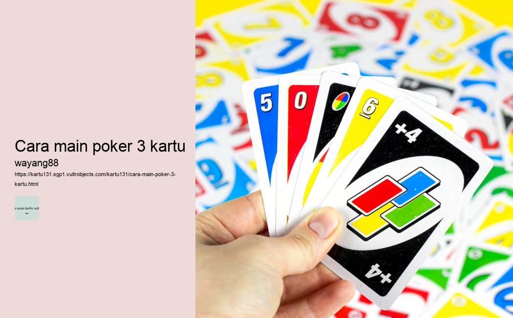 bagaimana cara main kartu poker