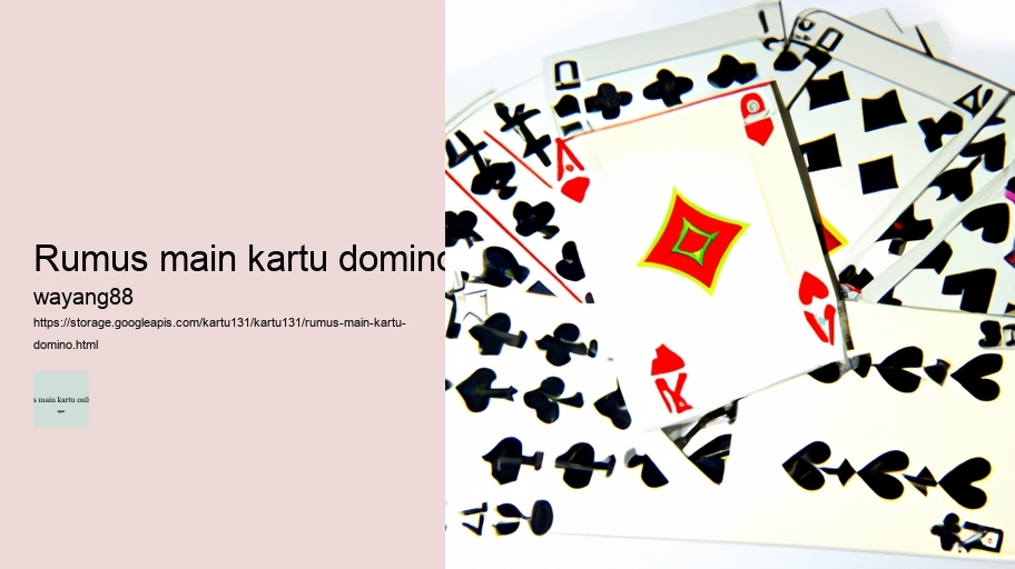 rumus main kartu domino